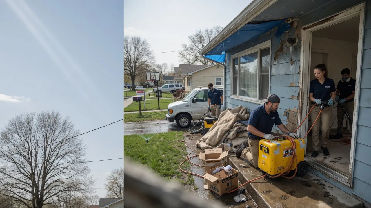 Basement Flood Cleanup in Arlington, IL near me